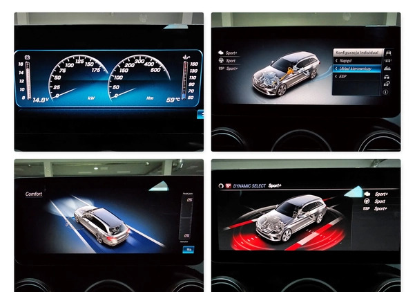 Mercedes-Benz Klasa C cena 91900 przebieg: 181000, rok produkcji 2019 z Poniec małe 704